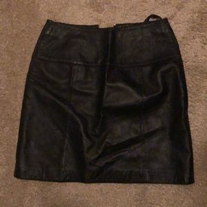 Leather Skirt